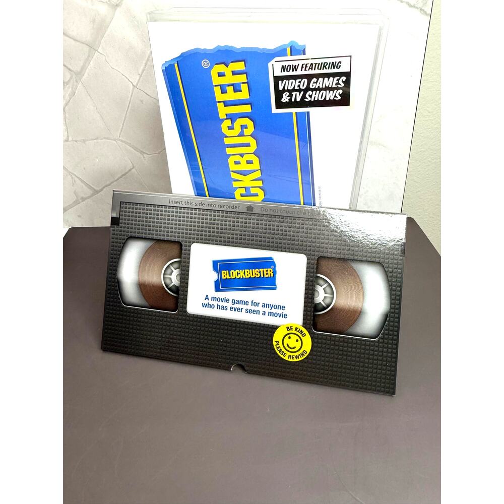 Blockbuster Movie Video Games TV Shows Game by Big Potato Games